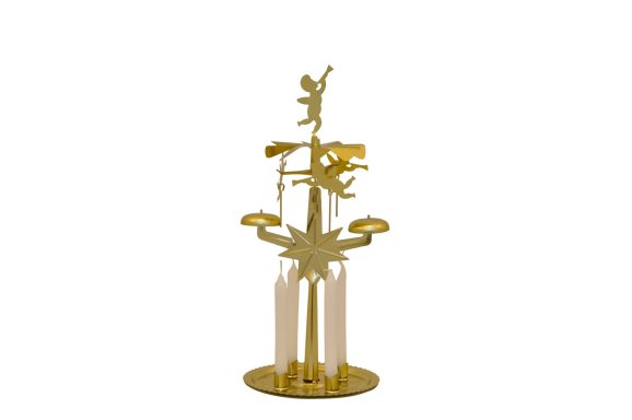 Lichterglockenspiel Gold